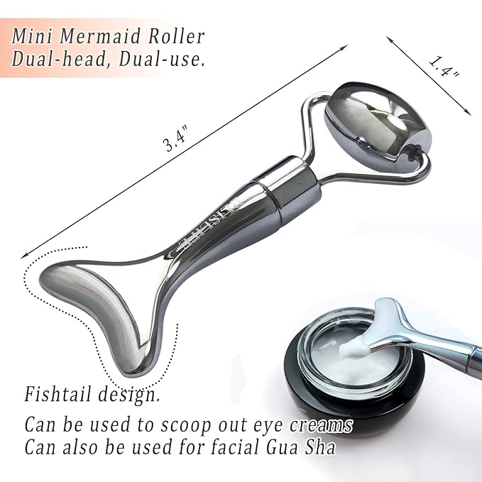 Mini Roller Massager, Eliminate Eyes Puffiness,Dark Circle,Fade Wrinkles, Lift & Firm Skin Beauty & Skin Care Tool, Carrying Women's Facial Care Massager,Eye Roller