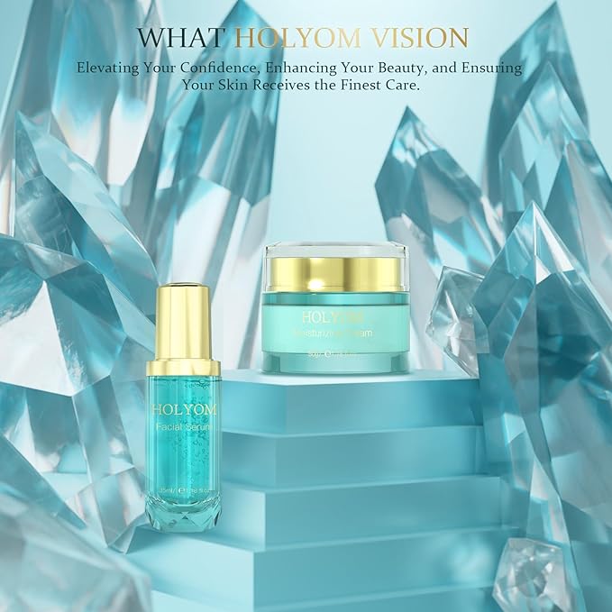 Anti-Aging Face Moisturizer - Daily Facial Moisturizing Cream Repair & Hydrate Natural Formula for Fine Lines & Wrinkles Hydrating Moisturizing, 1.7 Fl Oz