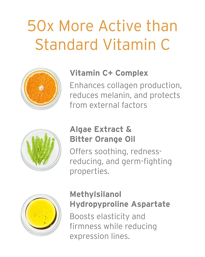 Kerstin Florian Serum C Infusion | Vitamin C Facial Serum for Fine Lines & Collagen Boosting | Amino Acids to Firm & Tone Skin (1 fl oz)