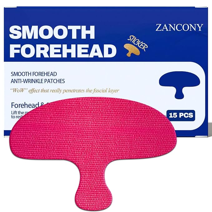 Wrinkle Patches for Face Overnight 15 PCS Forehead Wrinkle Patches, Face Tape for Wrinkle, Anti Wrinkle Tape for Forehead, 11 Lines, Frown Lines - Hypoallergenic Natural & Safe, Easy to Use