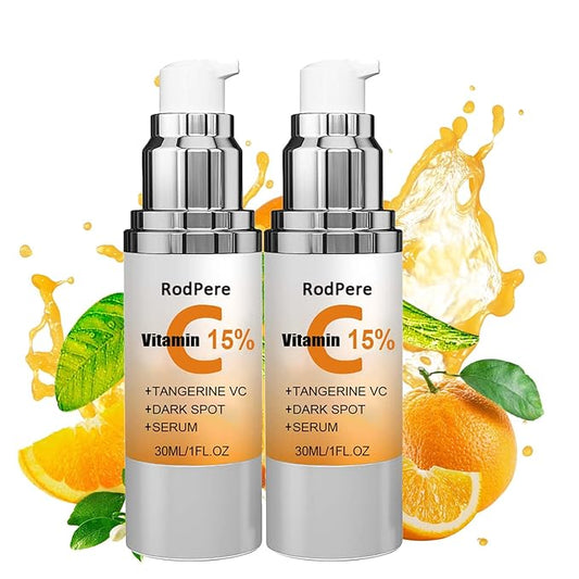 Vitamin Super C Serum For Women Over 70, Anti Wrinkle Vitamin C Retinol Serum For Mature Skin, Dark Spot, Age Spot, Fine Lines, 2 PCS.