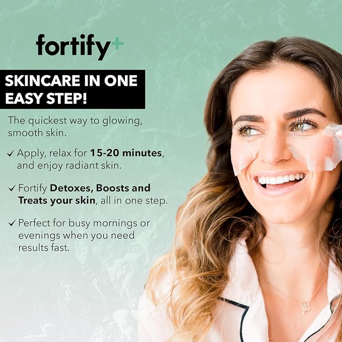 Fortify 9-in-1 Korean Under Eye Pads with Zeolite - Anti Dark Circles & Puffy Eyes Treatment, Dermatologist Tested - 10 Pairs (2 Pack)