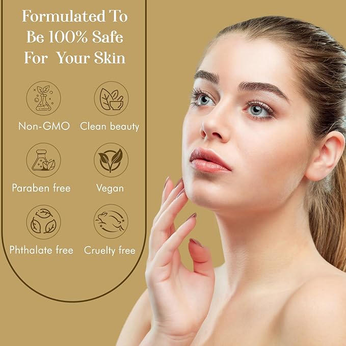 24K Gold & Collagen Night Face Moisturizer - Dermatologist Tested, Reduces Age Spots, Fine Lines & Wrinkles, Lifting & Firming Night Cream, Cruelty-Free Korean Skin Care - All Skin Types