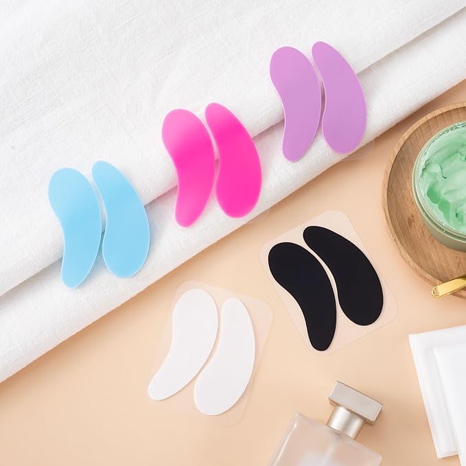 Joez Wonderful Under Eye Patches 5 Pairs, Silicone Reusable Eye Patches, Under Eye Mask for Skin Care Effect to Reduce Wrinkles and Fine Lines