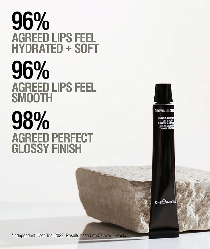 Grown Alchemist Hydra-Restore Lip Balm, Vanilla-Watermelon, 0.4 Ounce (12ml)