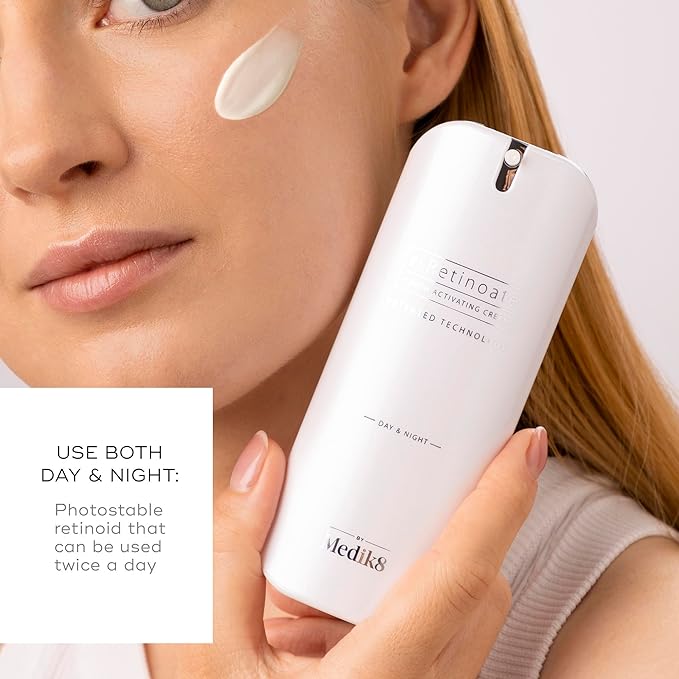 Medik8 R-Retinoate Day & Night - Intensive Hydrating, Plumping Vitamin A Face Serum - Reduces Fine Lines, Wrinkles - Vitamin C Face Serum - 1.7 oz