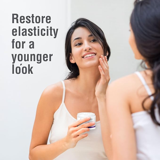 Colageina 10 Anti-Aging Day & Night Cream - Reduce the Appearance of Fine Lines & Wrinkles with Hydrolyzed Collagen and Hyaluronic Acid - 4 oz (120 ml)