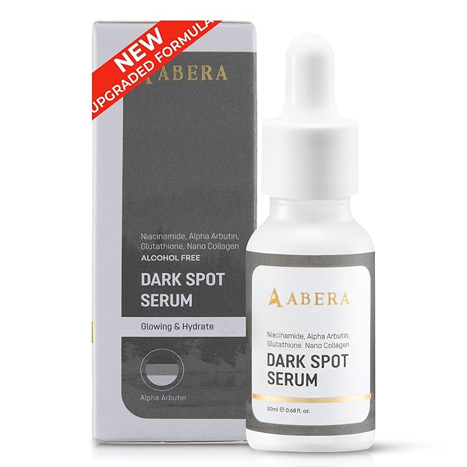 Abera Dark Spot Serum for Face, Dark Spot Corrector, Melasma & Age Spot Treatment, Boost Moisturization & Pore Minimize, All Skin Types, 0.68 fl Oz