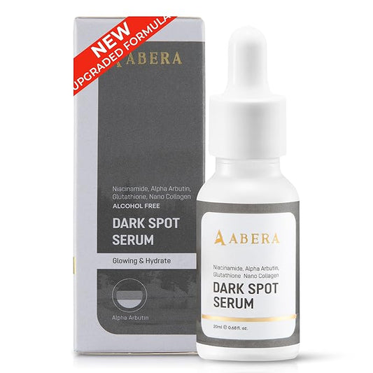 Abera Dark Spot Serum for Face, Dark Spot Corrector, Melasma & Age Spot Treatment, Boost Moisturization & Pore Minimize, All Skin Types, 0.68 fl Oz