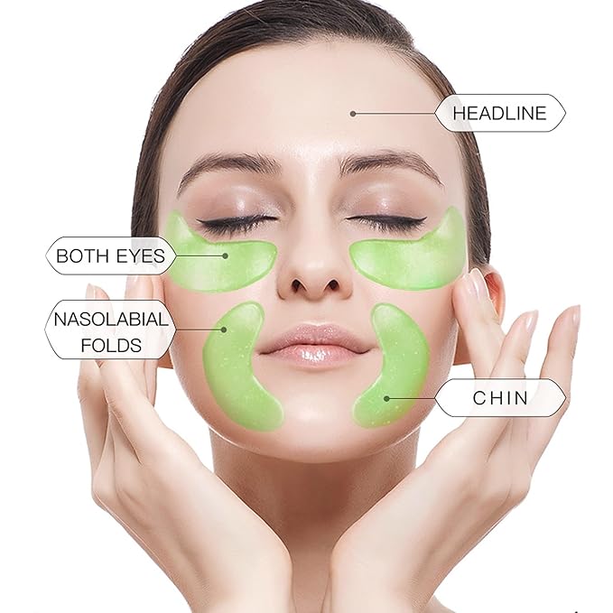 Eye Mask Skincare For Puffy Eyes With Hyaluronic Acid, Eye Bags Treatment For Women