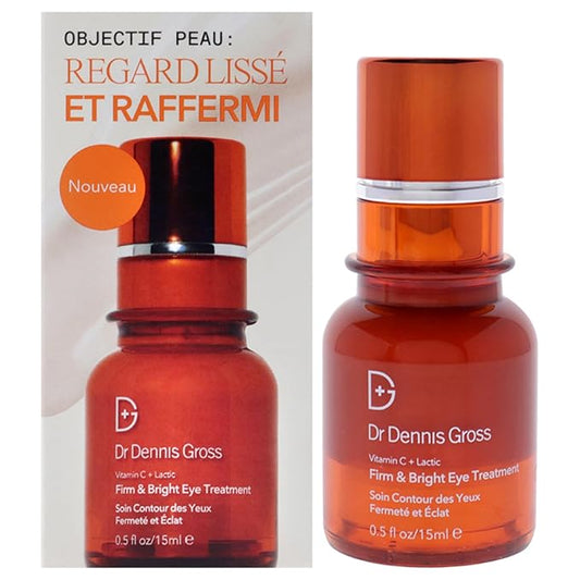 Dr Dennis Gross Vitamin C Plus Lactic Firm and Bright Eye Treatment Treatment Women 0.5 oz