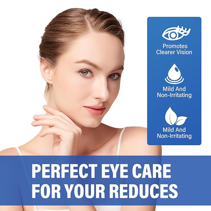 ITECFREELY Stye Eye Treatment, Natural Stye Eye Relief Drops Serum for Styes Chalazion and Blepharitis, Fast Chalazion Remover for Restore Healthier Skin(1 Fl.oz)