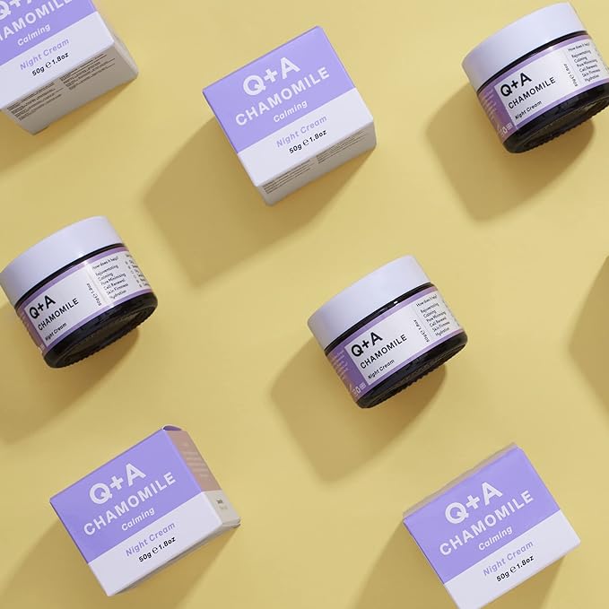 Chamomile Night Cream, a Super Soothing Moisturiser, works whilst you sleep for a hydrated and fresh complexion (1.8 Fl.Oz)