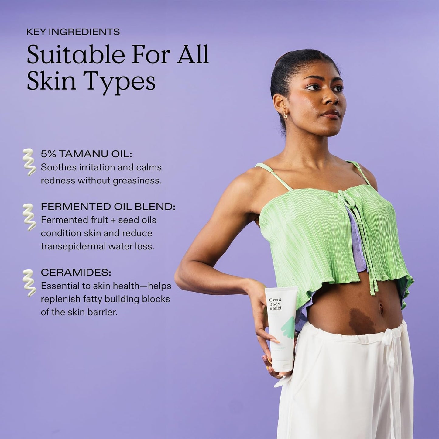 KraveBeauty Jumbo Great Barrier Relief, Soothing Skin Barrier Repair Serum, Contains Tamanu Oil to Soothe and Calm Redness, For All Skin Types, Vegan & Cruelty Free, 3.38 fl oz