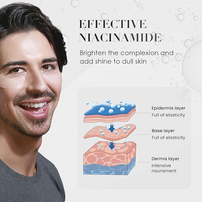 Under Eye Patches for Puffy Eyes, Hydrolyzed Collagen Eye Masks for Dark Circles and Puffiness, Anti-Aging Tremella Extract Eye Mask Under Eye Bags Treatment-20 Pairs (Double Protein)