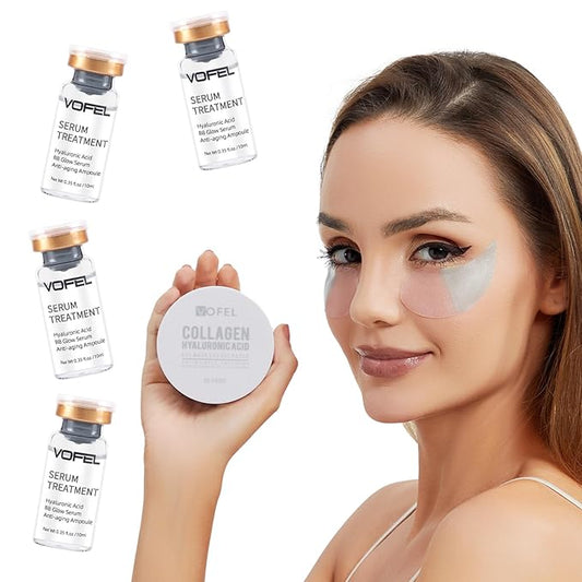 Hyaluronic Acid Serum for Face Eye Patches for Wrinkles