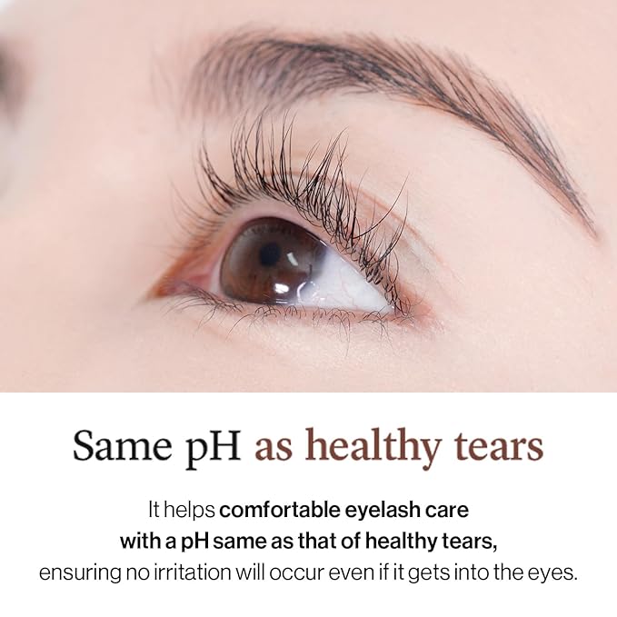 COSNORI Eyelash Serum 100 EX - Intensive Eyelash Care Serum – Slim Brush Type Hydration Booster– Irritation Free - Peptides, Silk Extract, Hyaluronic Acid, 0.2 fl.oz