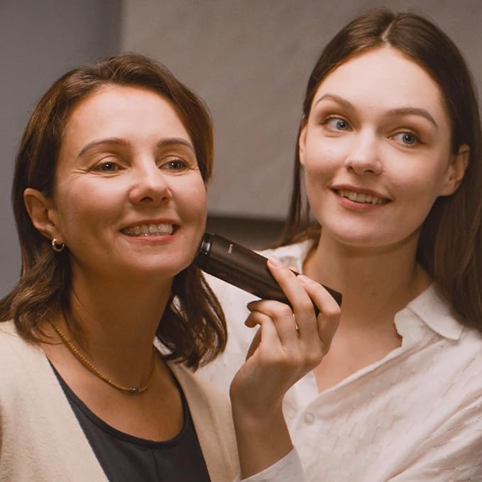 AMIRO R1 Pro Advanced Skin Care Facial Device, Easy at-Home Care - Black