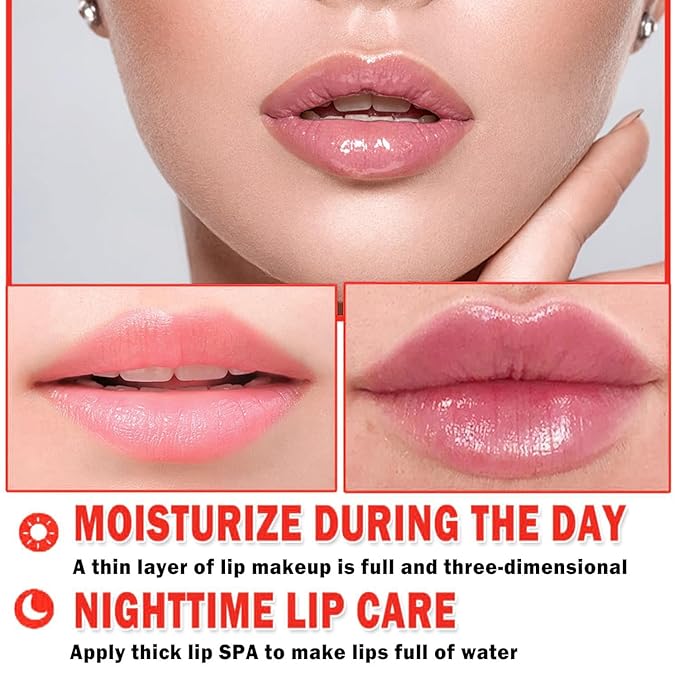 6 PCS Bee Lip Balm Honey Pot, Honey & Strawberry & Watermelon & Apple Lime & Cherry & Mint Lip Sleeping Mask Overnight, Bee Lip Balm Honey Pot Hydrating Prevention Dry and Cracked Lip Scrubs (Set B)