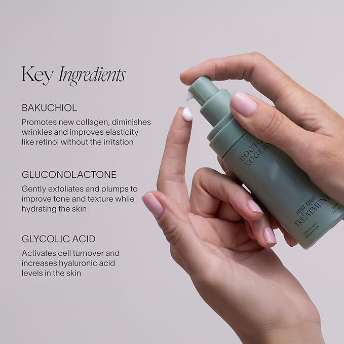 Doctor Rogers Advance DUO Bundle: Day Preventative and Night Repair Treatments, 1 Ounce each