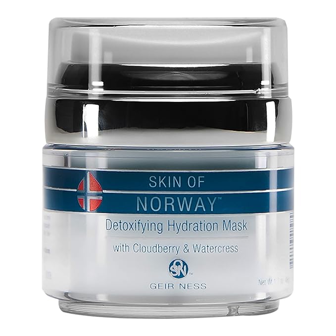 Geir Ness Skin of Norway Detoxifying Hydration Mask - Cloudberry & Watercress - Restore Elasticity and Beauty