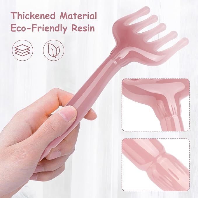 gemshan 3Pcs Jade Eye Mask and Scalp Massager Set Green Jade Stone Eye Mask Puffiness Esthetician Supplies Resin Gua Sha Comb for Scalp Stress Relief Deep Relaxation Gift