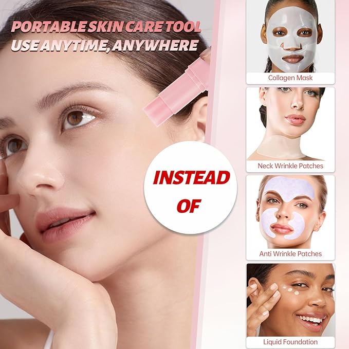 Peunitory Eye Balm, Under Eye Cream Brightener Balm Stick For Wrinkles Dark Circle Treatment Moisturizing Relief Skin Elasticity 0.32oz/9g