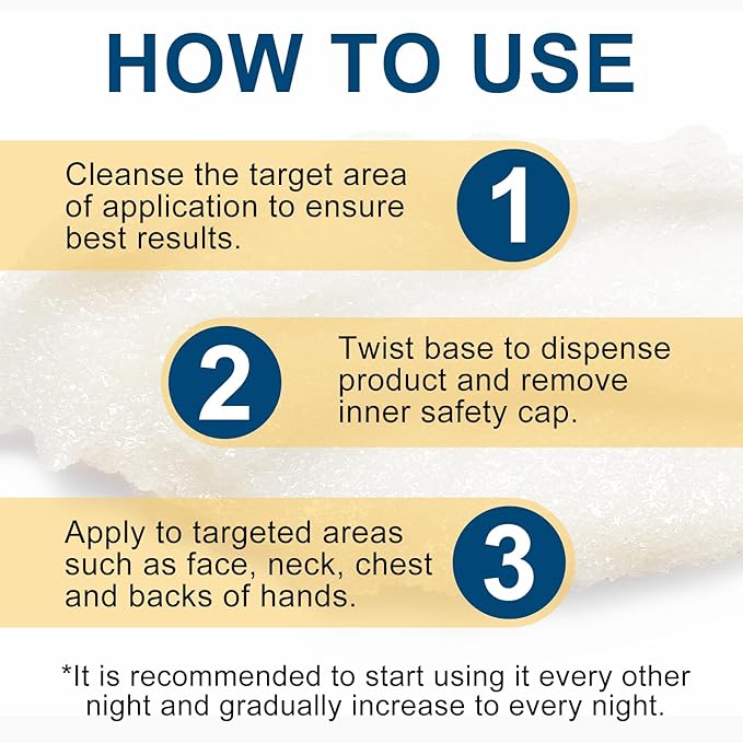 Retinol Firming Serum Stick, Retinol Face Stick with Antioxidants to Visibly Tighten and Firm Wrinkles, Advanced Firming & Wrinkle-Reducing Cream for Face and Body