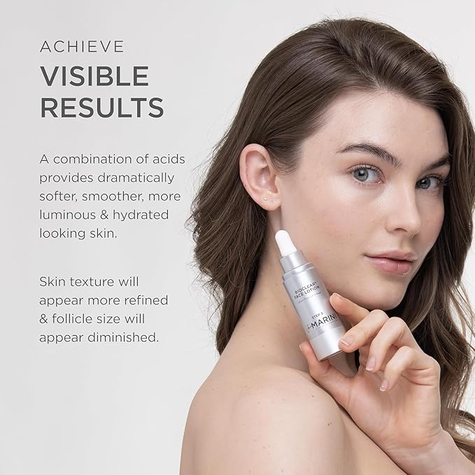 Jan Marini Skin Research Bioclear Face Lotion - Daily Face Moisturizer with Glycolic, Salicylic & Azelaic Acid - Dark Spot Support - Lotion for Oily & Normal/Combo Skin - 1 fl oz