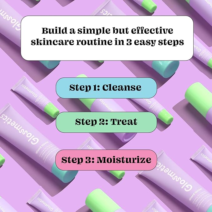 Glossmetics Sticker Slap Clear Blemish Patches. Invisible Fast Acting Zit and Blemish Patch. Cute Spot Stickers for Face, Soothe & Reduce Redness. Vegan & Cruelty Free, 40 Star Patches