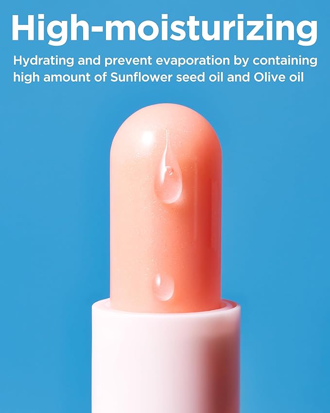 TOCOBO Glow Ritual Lip Balm 011 Flush Cherry – Vegan Korean Lip Care for Deep Hydration - Tinted Glass Glow Moisturizing with Vibrant Cherry Pink Color - Non-Sticky Radiant Finish, 0.12 oz.