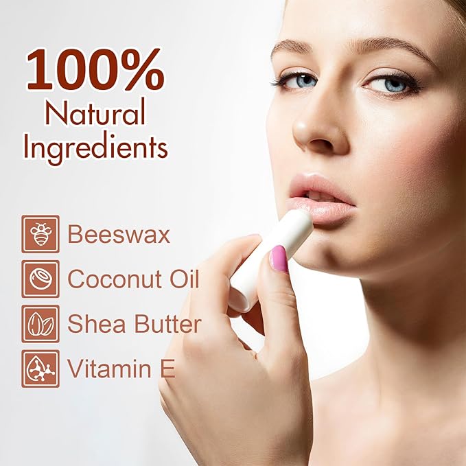 240 Pack Lip Balm Unlabeled, Natural Lip Balm Bulk Blank Tube, Personalized Lip Balms for Party Favors Adults and Bridal Shower Favors or Baby Shower Gifts-5 Flavors