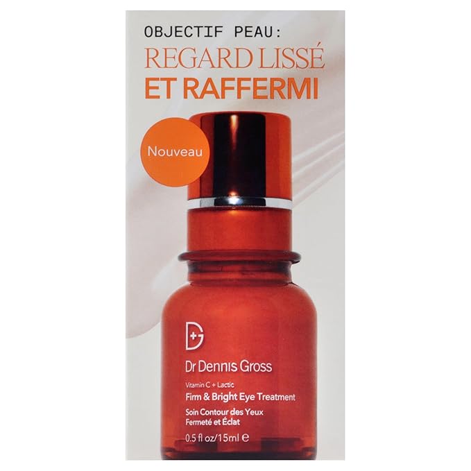 Dr Dennis Gross Vitamin C Plus Lactic Firm and Bright Eye Treatment Treatment Women 0.5 oz