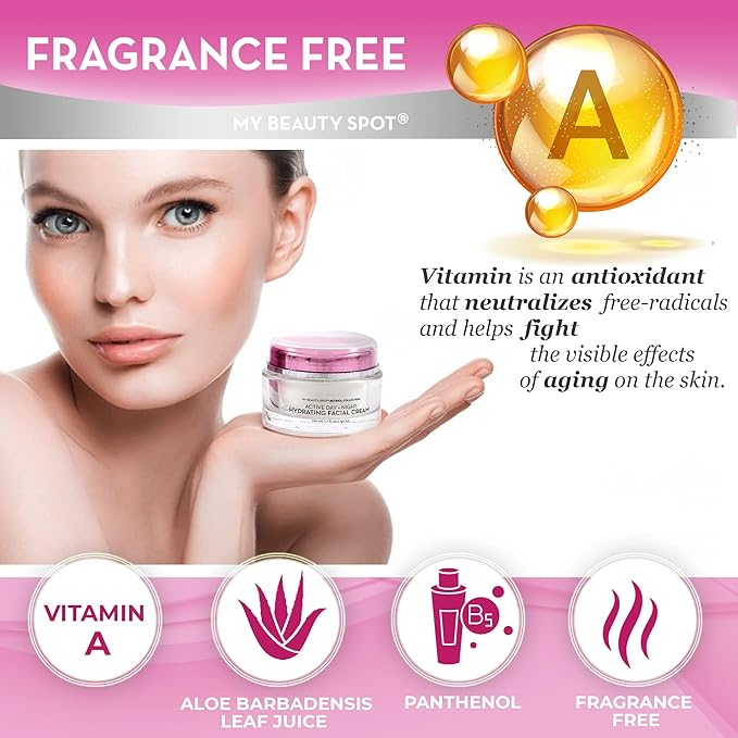 My Beauty Spot Retinol Skin Care Collection Active Day and Night 1.7 fl oz