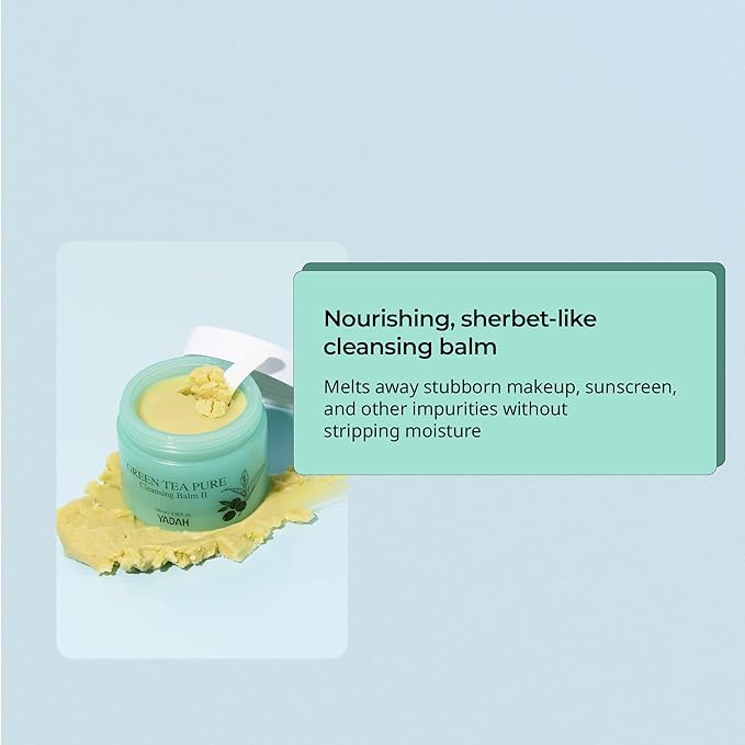 YADAH Green Tea Cleansing Balm with Green Tea Cleansing Balm 2