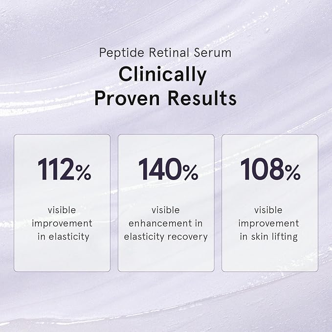 ONE THING Peptide Retinal Serum, Vitamin A, Faster Acting than Retinol, Retinaldehyde, Smooths Wrinkles, Refines Pores and Improves Elasticity, Korean Skincare 1.69 Fl.Oz, 50ml