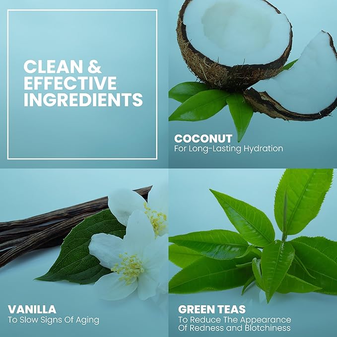 Eva Naturals Vanilla Bean Night Cream by Eva Naturals (60 ml) - With Vitamin E and Green Tea