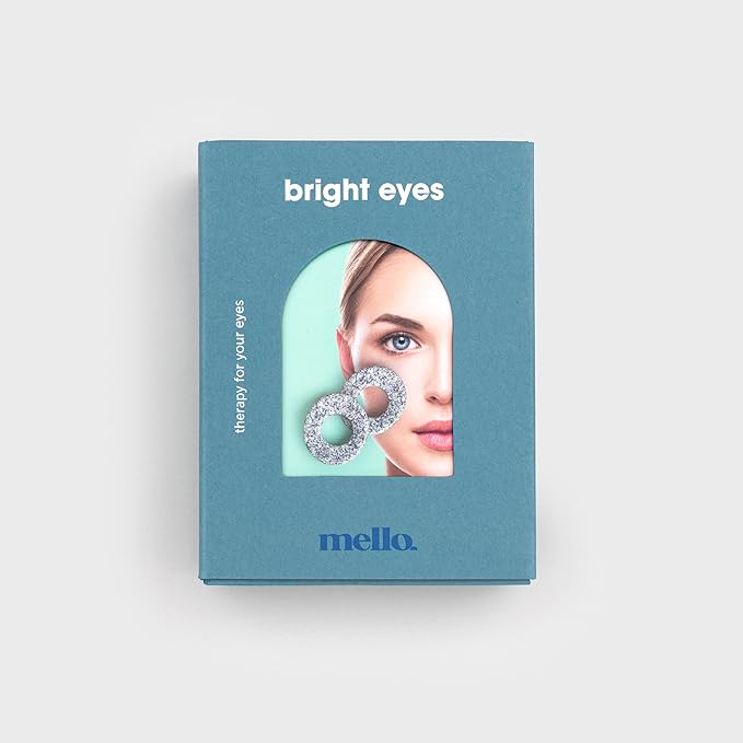 Mello - Stone Eye Masks | Relaxation Gifts for Women & Mindfulness Gifts For Women | Self Care Presents Woman & Pamper Gifts Ladies | Reusable Eye Patches & Masks Puffy Eyes | Bright Eyes