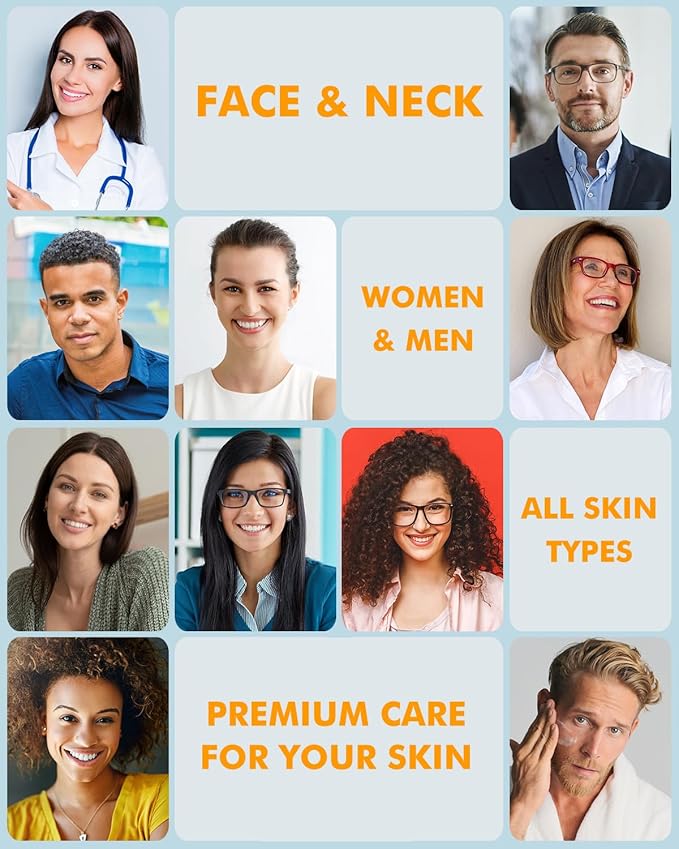 Retinol Cream for Face Moisturizer,Anti-Aging Collagen for Tightening Skin,Day & Night Face Collagen Cream,Anti Wrinkle for Women and Men - 60ml