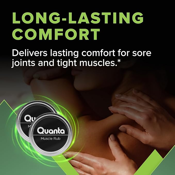 Intensive Sore Joint & Muscle Balm - Deeply Penetrating Joint and Muscle Rub with Enhanced Absorption Arnica and Hemp Extracts plus Ginger Turmeric & Lavender - Fast Acting Non-Greasy Formula - 2 Pack