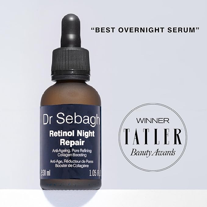 Retinol Night Repair - (1 fl oz) | High-Strength Retinol Hydrates & Protects Skin | Promotes a Radiant Complexion | Enriched with Squalane, Rosehip Oil & Vitamin E | Boosts Collagen
