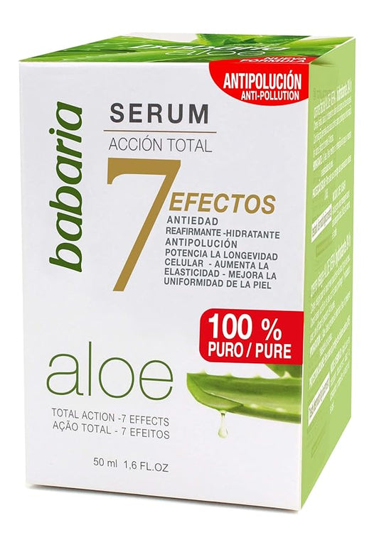 Aloe Vera Serum Facial 7 Efectos 50 Ml