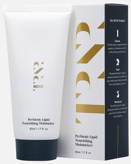 Prebiotic Lipid Nourishing Facial Moisturizer (50ml/1.7oz) | Hydrating Face Cream| Natural, Plant-Based & Science-First Skincare Routine for Men & Women