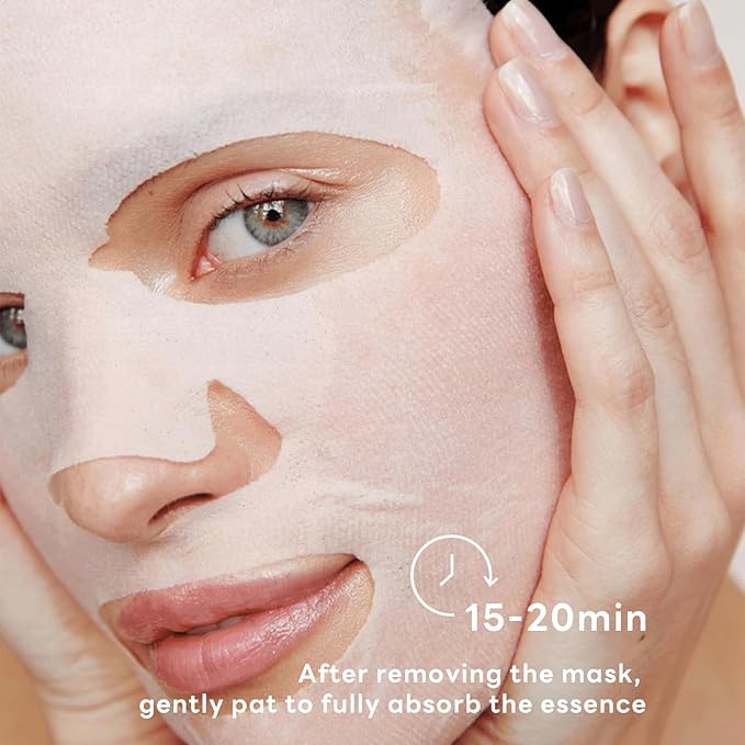 Korean Hyaluronic Acid Sheet Mask (15 sheets) | Resurrection Plant | Strengthen the skin barrier | Anti-Aging Mask | Reduce Fine Lines & Wrinkles, Smooths & Repairs | Korean SkinCare