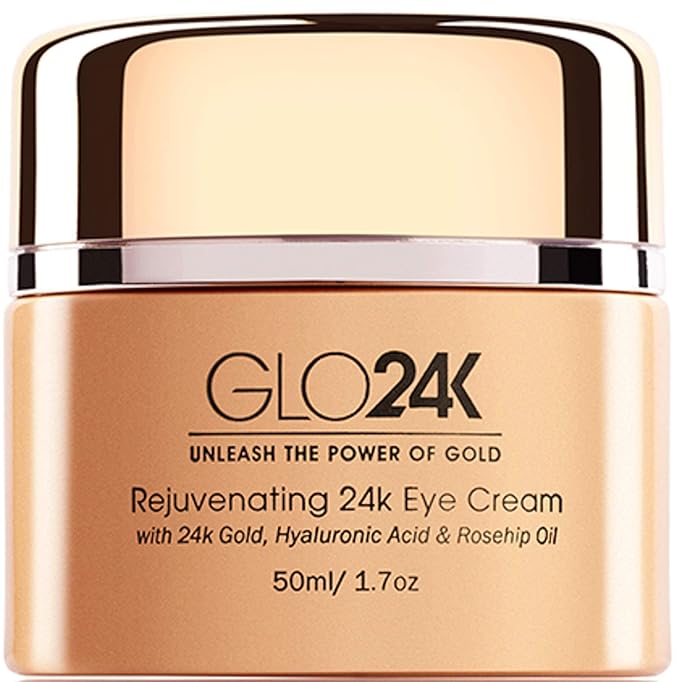 GLO24K Complete Eye Care Set with our 24k Instant Facelift Cream, Eye Cream, and Eye Serum