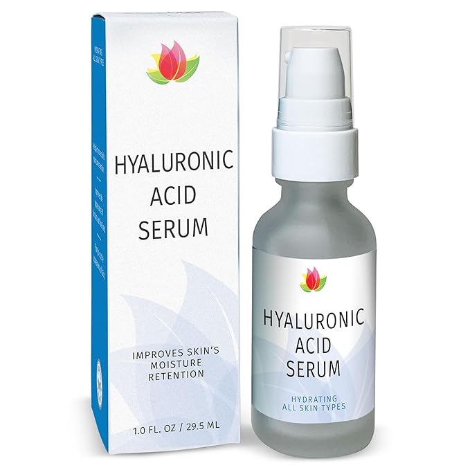 Reviva Labs Hyaluronic Acid Serum for Face and Neck - Moisturizing, Nourishing, and Hydrating Serum Acido Hialuronico - Face Serum for Women, 1 Fl Oz