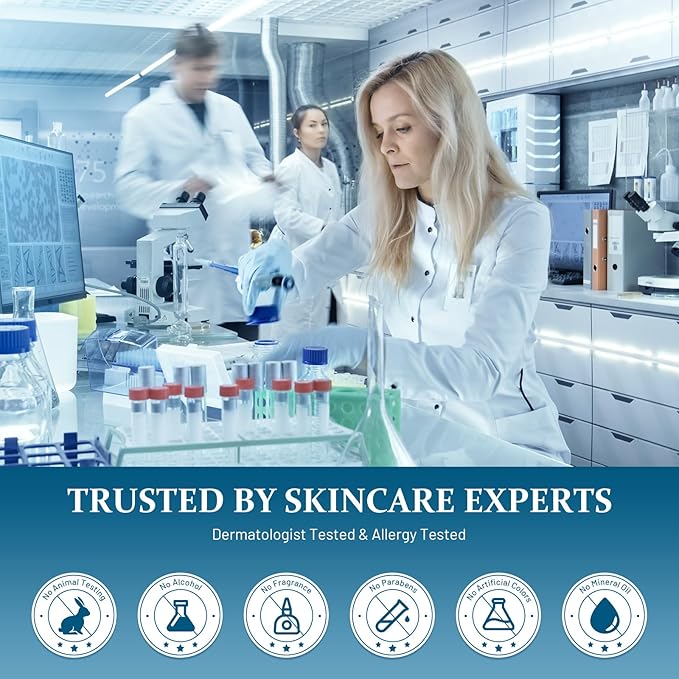 Retinol Under Eye Cream - Eye Cream for Eye Bags, Dark Circles, and Fade Wrinkles, Fine Lines Skin Care Treatment for Women and Men, 20ML blue