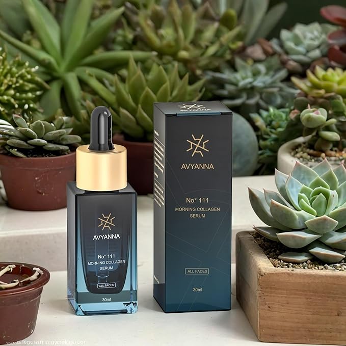 Avyanna Morning Skin Care Retinol Serum - Anti-Aging Hyaluronic and Glycolic Acid, Perfect Serum for Skin Prep Before Makeup - Anti Wrinkle Serums for Healthy Glowing Skin.