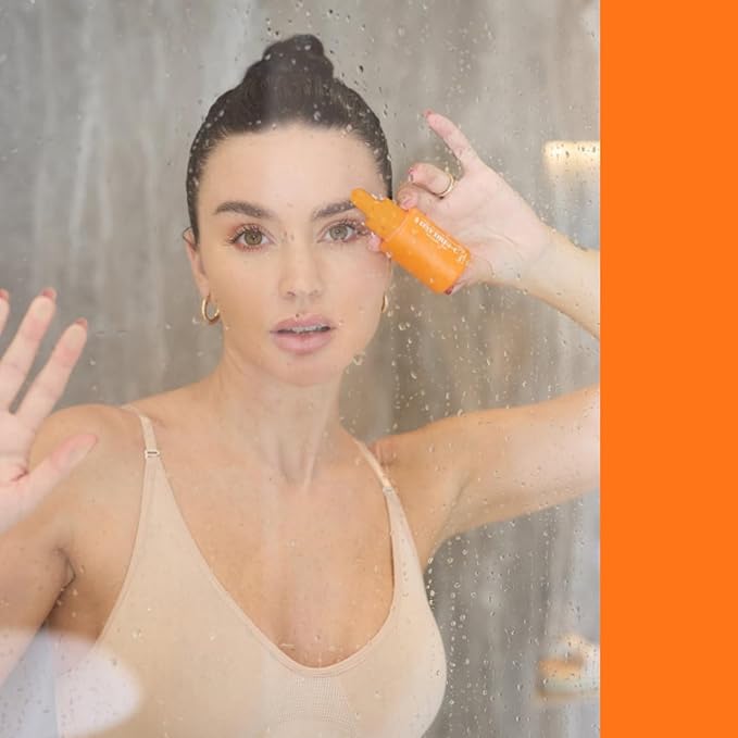 DAY DRIN-C 2 in 1 Face Hydration Serum with Vitamin C and Hyaluronic Acid, Moisturizing, Plumping, & Smoothing the Appearance of Fine Lines, 1.01 oz