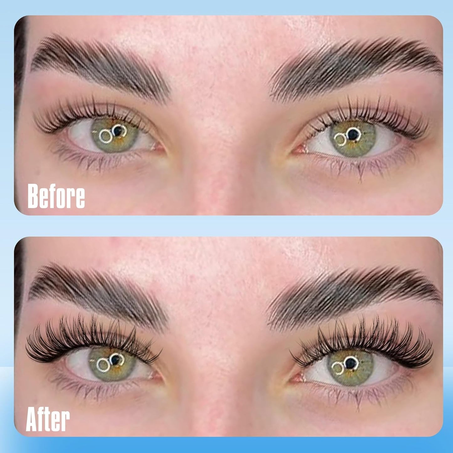 Wispy Lash Clusters Kit Natural Eyelash Extension Kit C Curl Lash Extension Kit Waterproof Individual Lashes Clusters DIY Cluster Eyelash Extensions Soft Eyelash Clusters Kit,Bond and Seal TNFVLONEINS